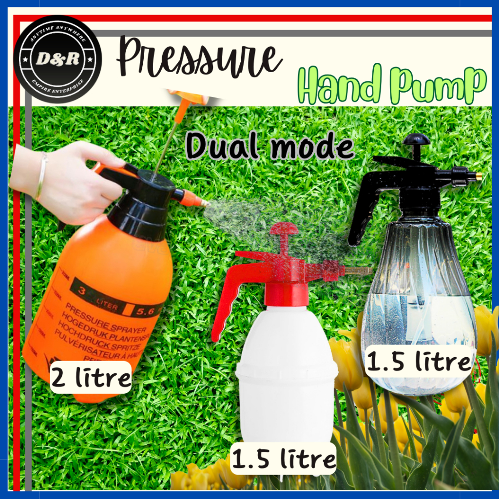 Pam Racun 2 Liter Multi-Purpose Pressure Pump Gardening Tool Pressure ...