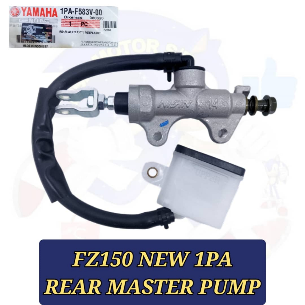 YAMAHA FZ150 FZ 150 NEW 1PA FZ150I FZ-150 FI FUEL INJECTION REAR MASTER ...