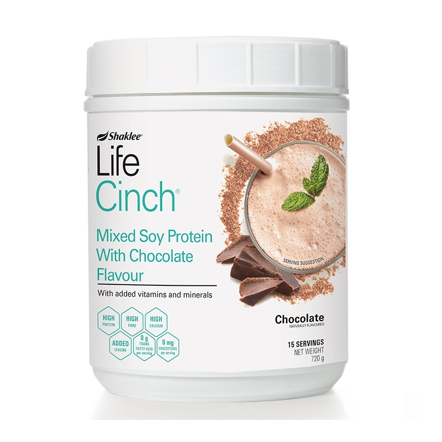 Shaklee Shak Lee Life Cinch® Mixed Soy Protein Chocolate Shake (720g ...