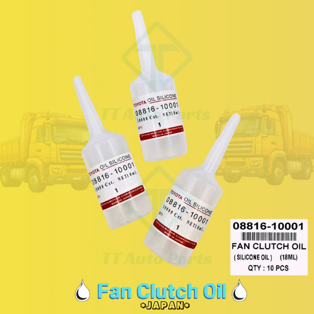 Toyota Oil Silicon ,Toyota Fan Clutch Oil 18ml For All Lori Car Lorry ...