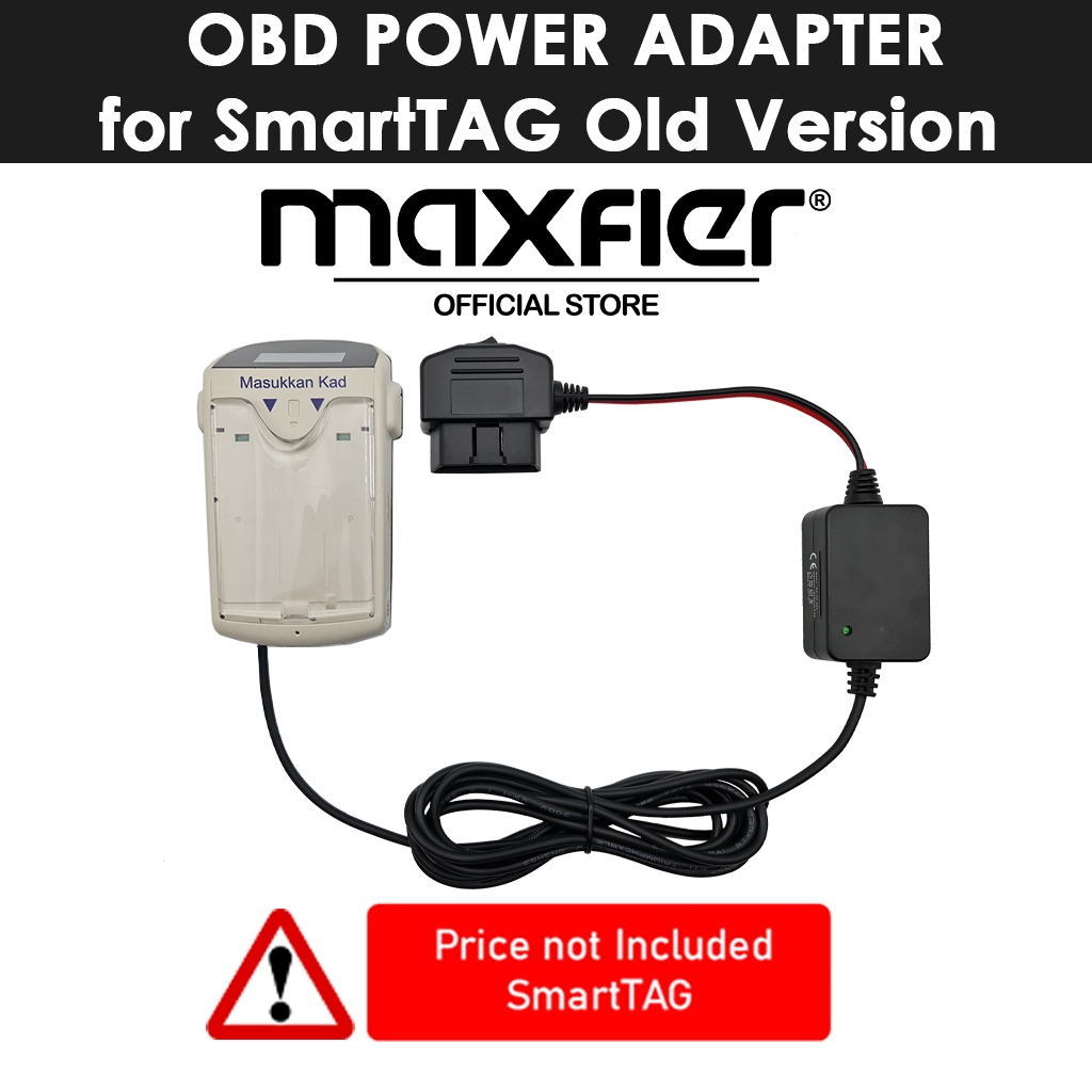 2.5Meter OBD Power Adapter For SmartTAG Old Version (Price not included ...