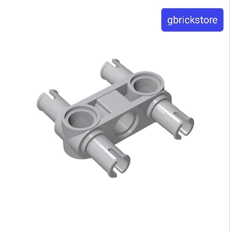 Building blocks 48989【10pcs】technic pin connector perpendicular 3L with ...