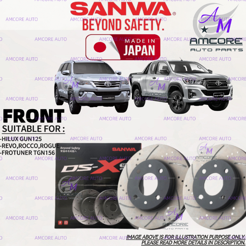 TOYOTA HILUX GUN125 REVO / ROCCO / ROGUE / FORTUNER TGN165 - SANWA ...