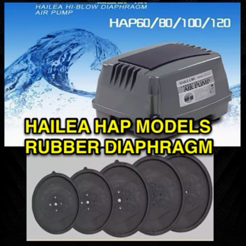 HAILEA Air Pump Rubber Diaphragm HAP60 120 Shopee Malaysia