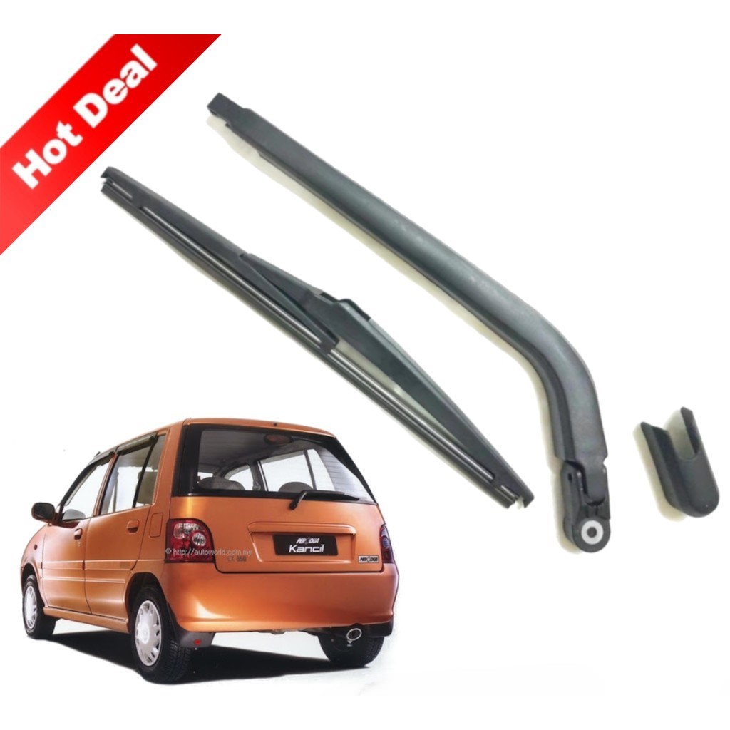 PERODUA KANCIL FULL SET REAR WIPER Rear Windscreen Wiper Kancil Lampu ...