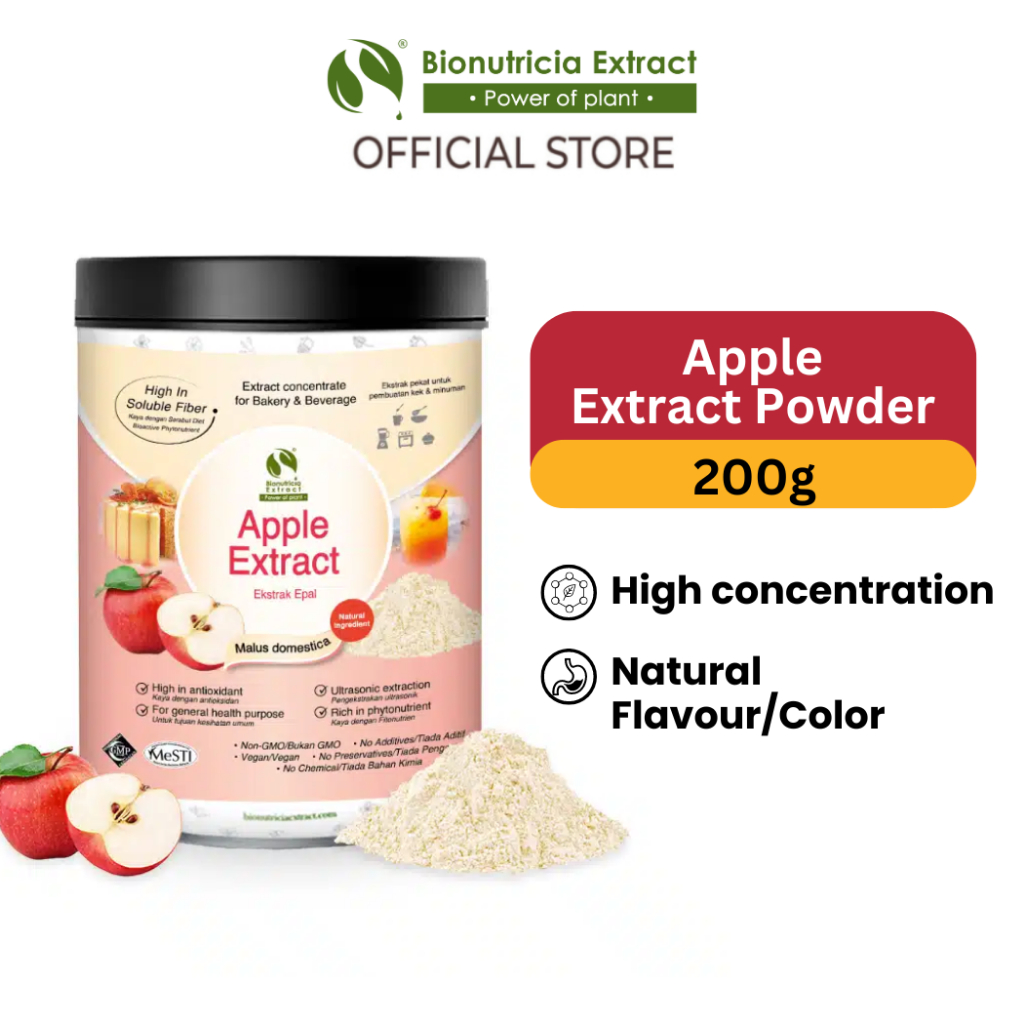 Bionutricia Apple Extract Powder 200g | Shopee Malaysia