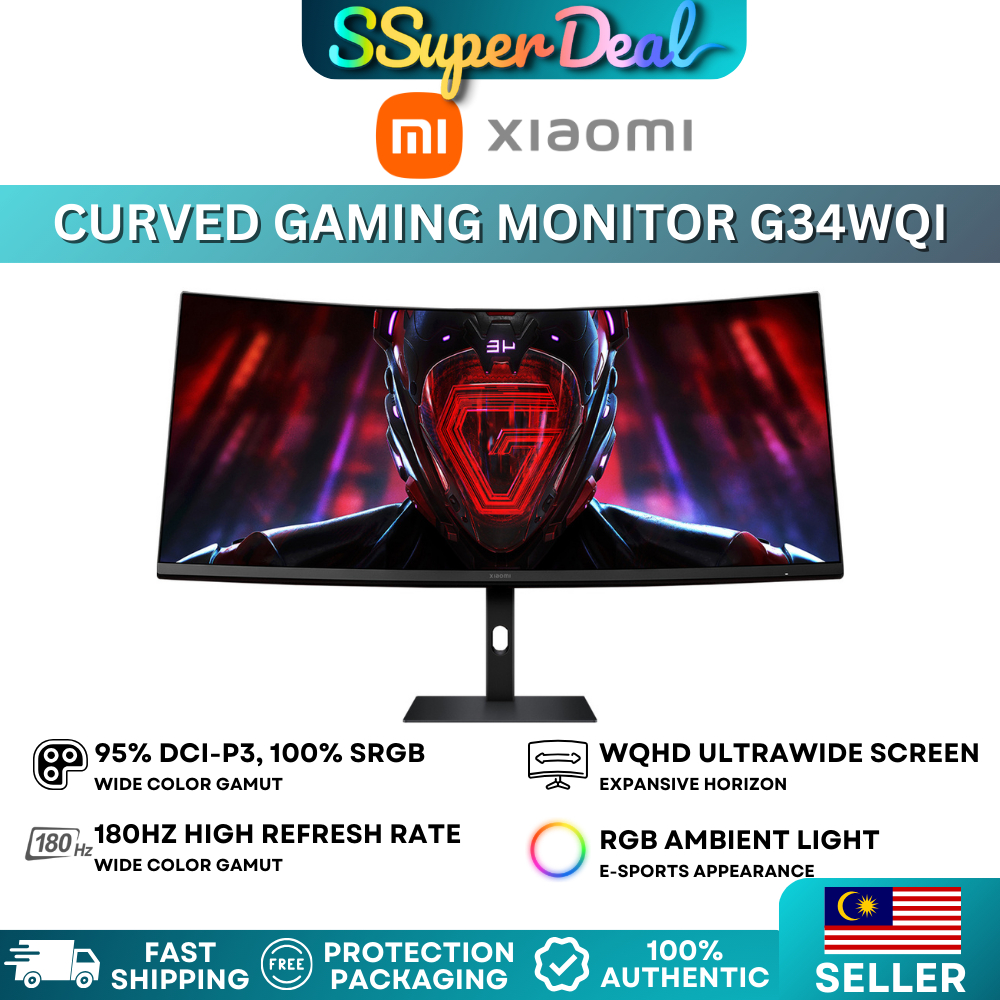 Xiaomi Mi Curved Gaming Monitor 34