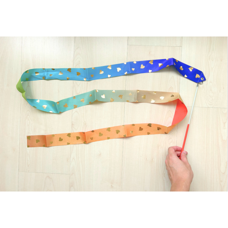 Montessori Open-Ended Play Glittering Dancing Ribbon Stick (sensorial ...