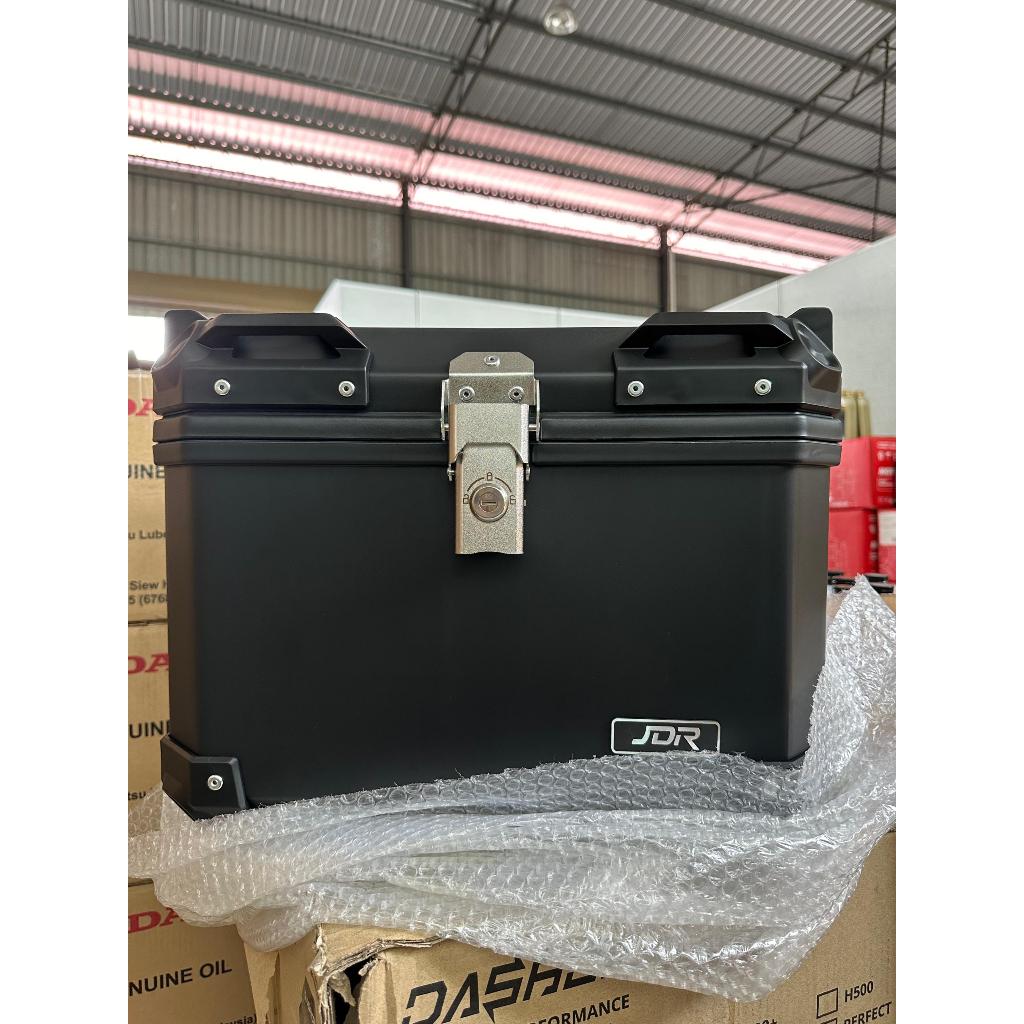Motorcycle Top Box 47L Free Universal Base Plate Motorcycle Box Storage ...