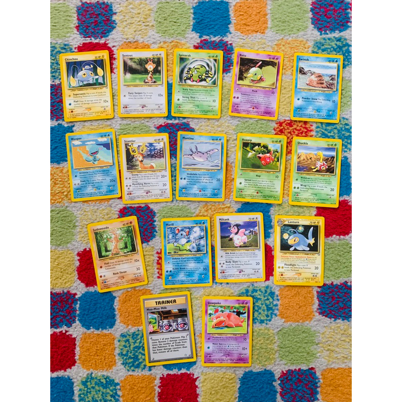 Pokemon TCG Neo Genesis Common and Uncommon Bundle. | Shopee Malaysia