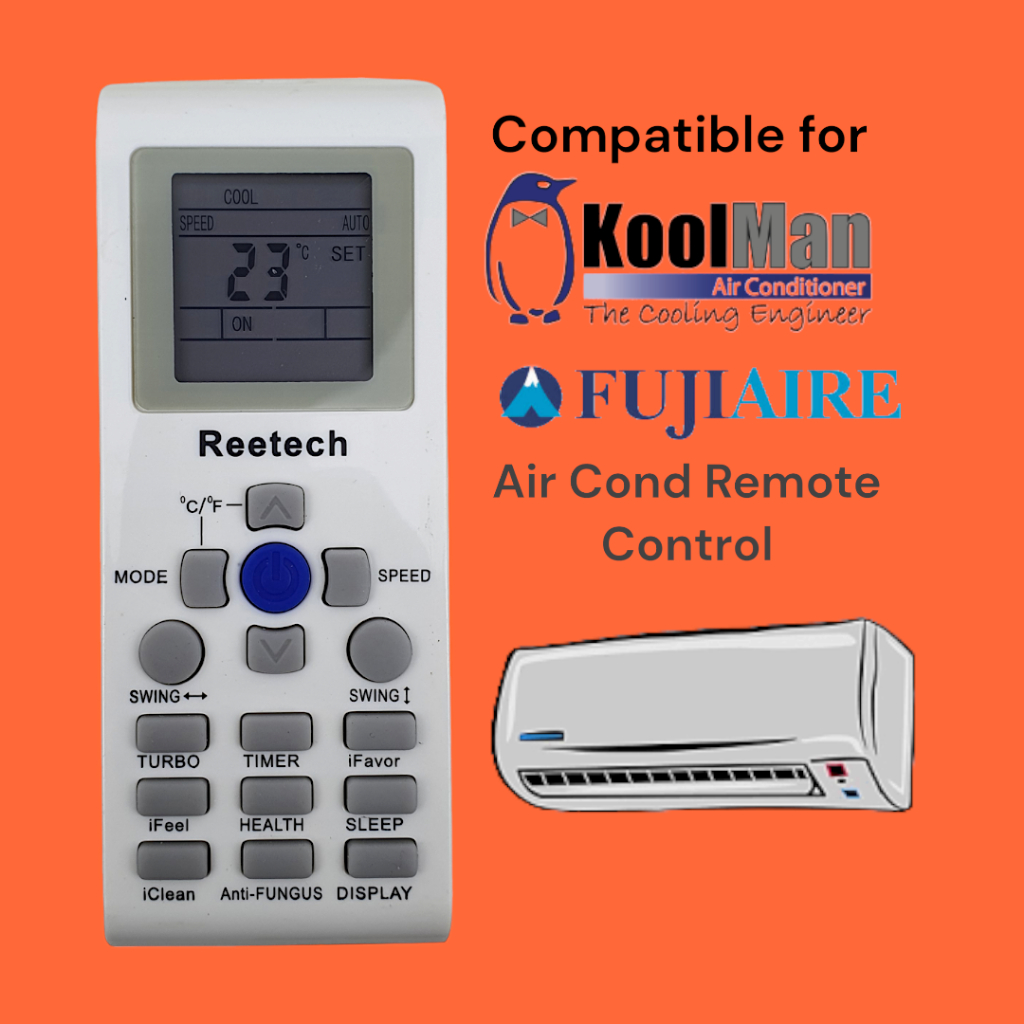 READY STOCK***) REPLACEMENT FOR KOOLMAN FUJIAIRE P/002E AIR CONDITIONER ...