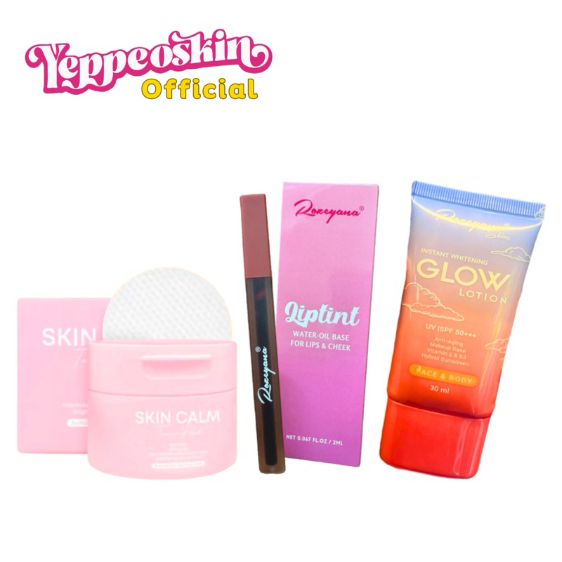ROZYANA LIPTINT VIRAL TIKTOK | GLOW LOTION SUNSCREEN | Shopee Malaysia