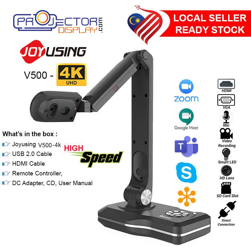 Joyusing V500S / V500S4K Visualizer Ultra Portable Document Camera