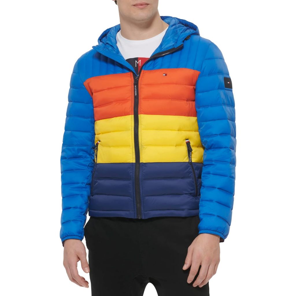 Tommy hilfiger men's water resistant ultra loft filled hooded puffer jacket sale