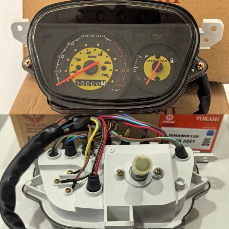 MODENAS DINAMIK 120 SPEEDO METER (OEM) STANDARD SPEC. -BY TOKAHI ...