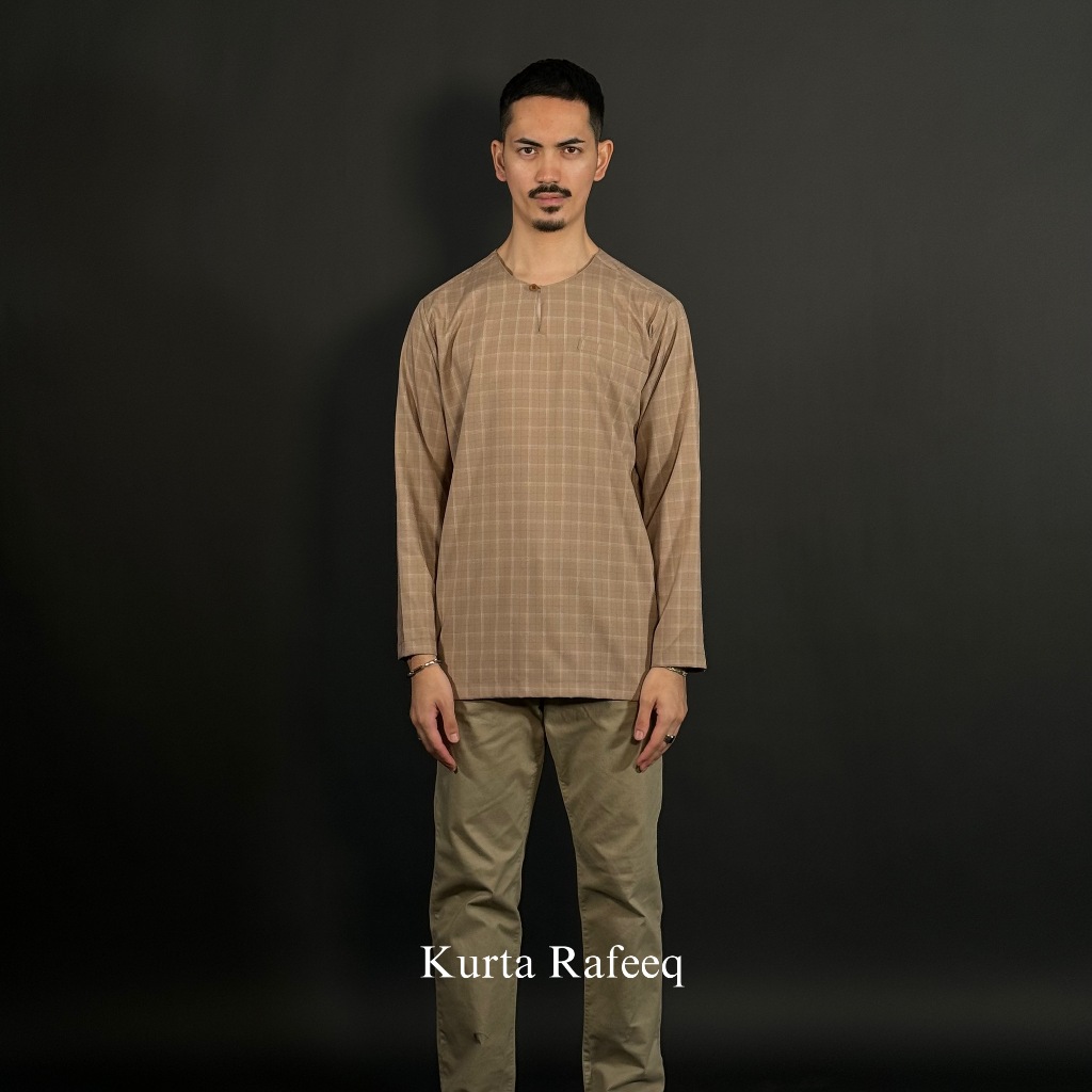 Kurta Rafeeq Regular Cut Long Sleeve | Shopee Malaysia