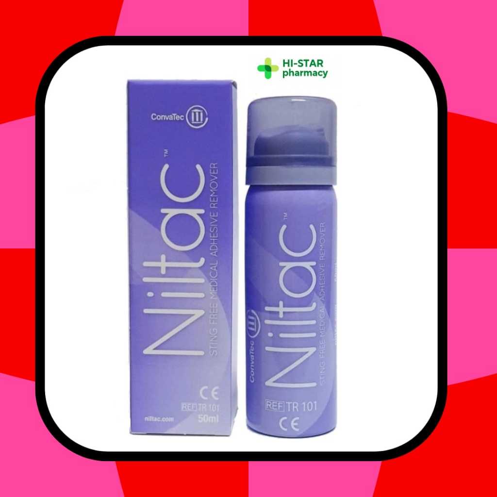 ConvaTec Niltac Adhesive Remover Aerosol 50ml - (EXP:04/2025) | Shopee ...