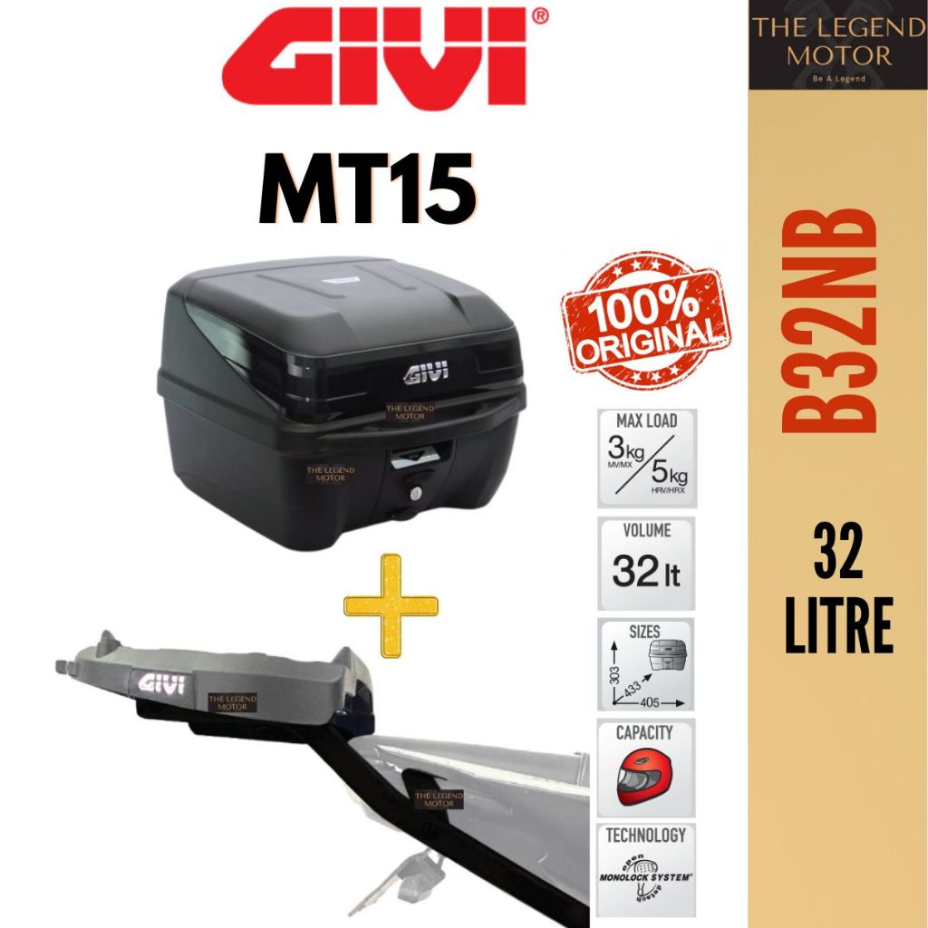 YAMAHA MT15 MT-15 MT 15 GIVI ZR(S) HEAVY DUTY MONORACK MONO RACK J ...