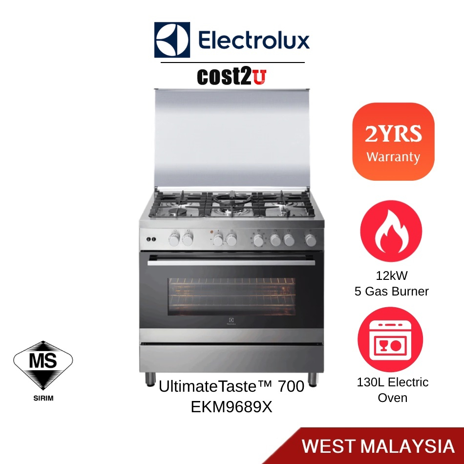 Electrolux 900mm freestanding oven sales