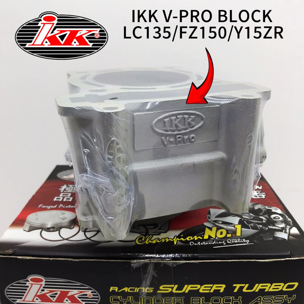 IKK Racing Ceramic Block With Forged FJN Piston LC135/FZ150/Y15ZR/RS150 ...