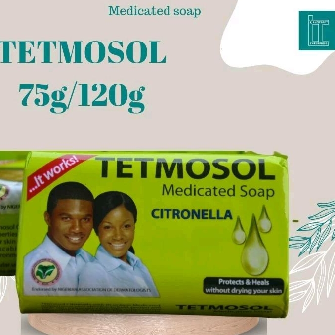 TETMOSOL Medicated Bathing Soap Citronella / Treatment For Itchy rashes