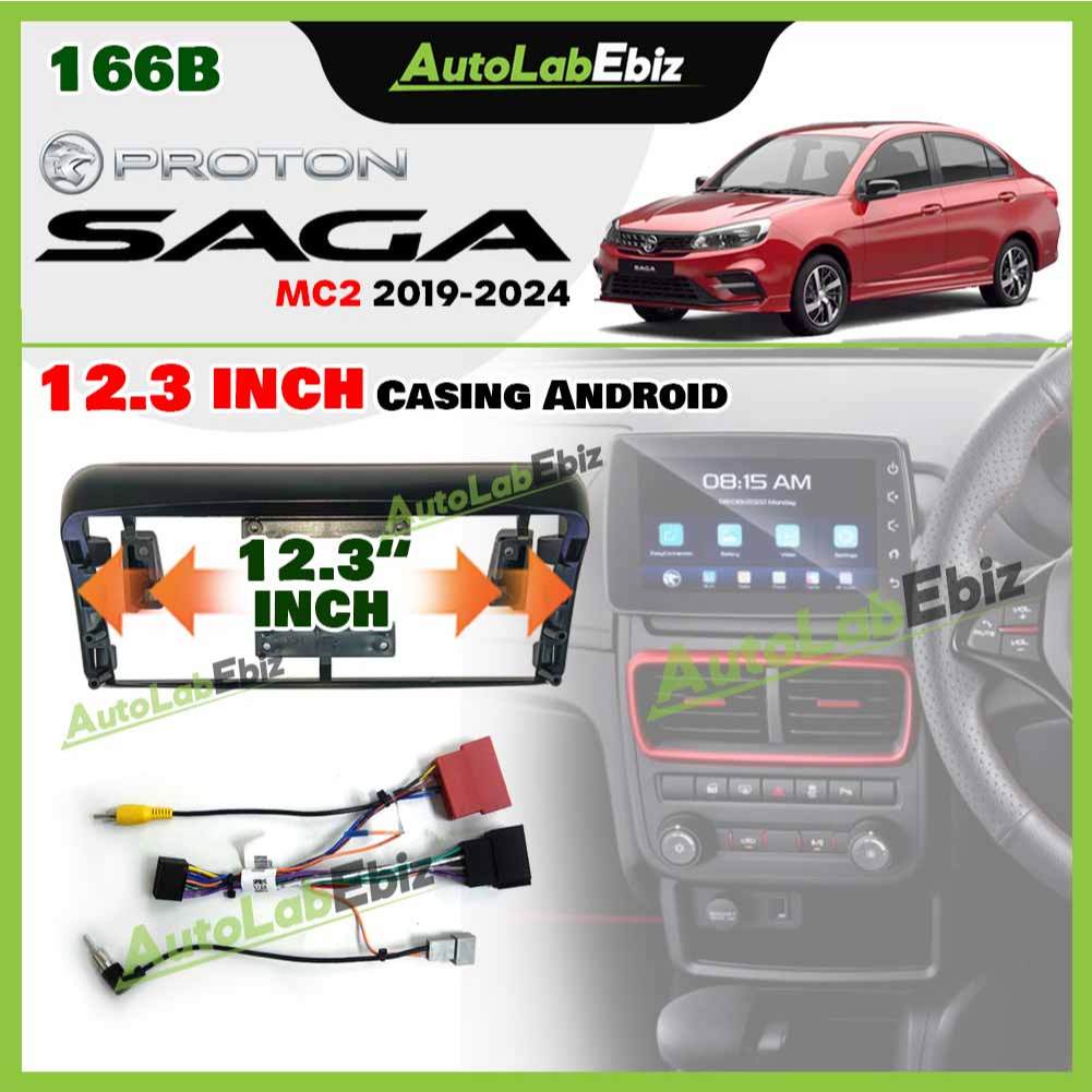 New Proton Saga MC2 2019-2024 - 12.3 inch BBA Casing Android with ...