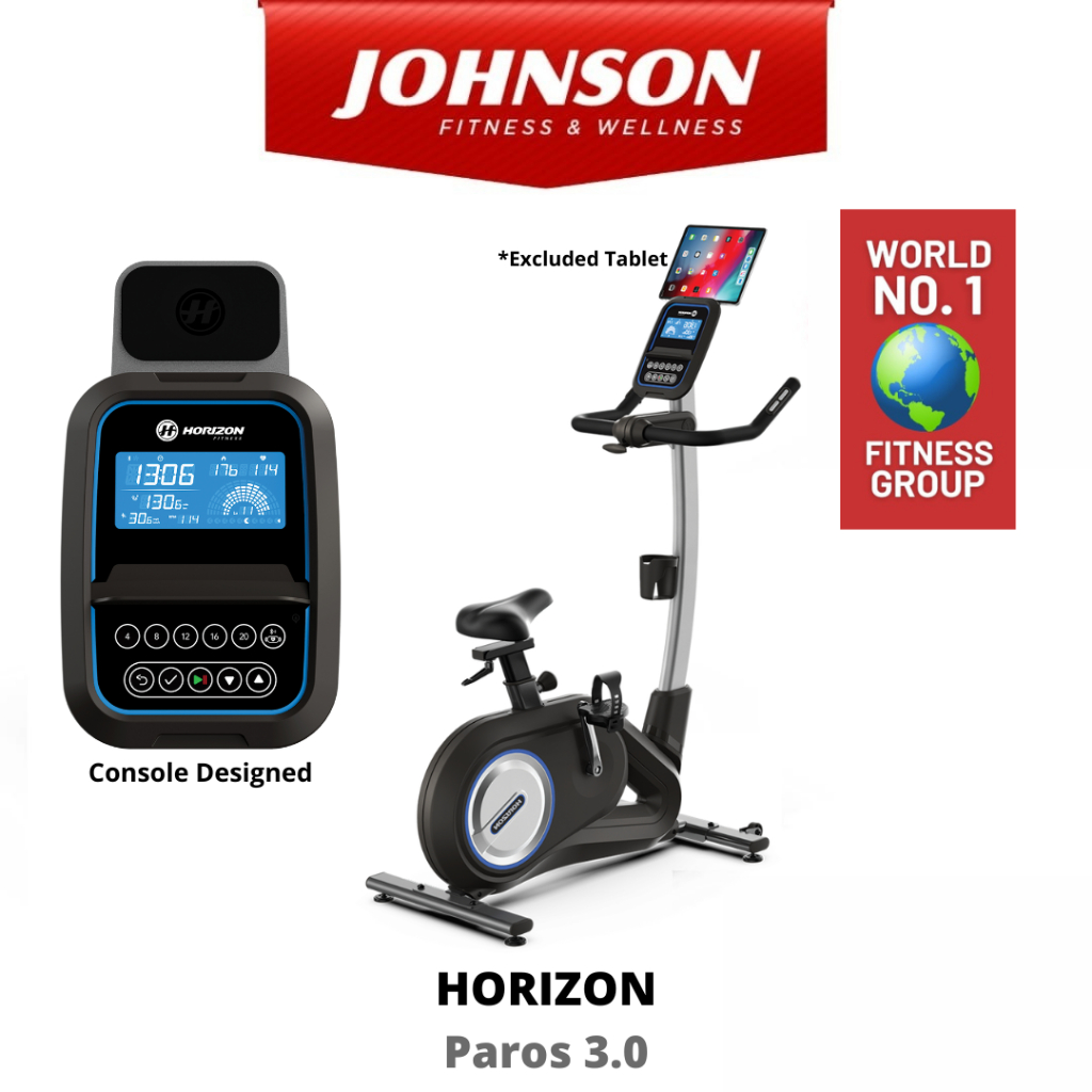 Johnson Fitness Horizon Paros 3.0 Upright/Home/Indoor/Cardio/Exercise ...