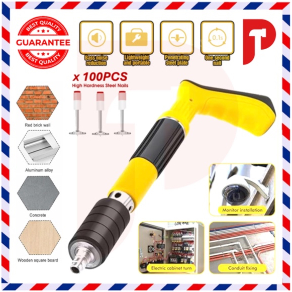 Nail Gun 🔥 Ready Stocks 🔥 Powerful Fast Fastening Tool Multifunction ...