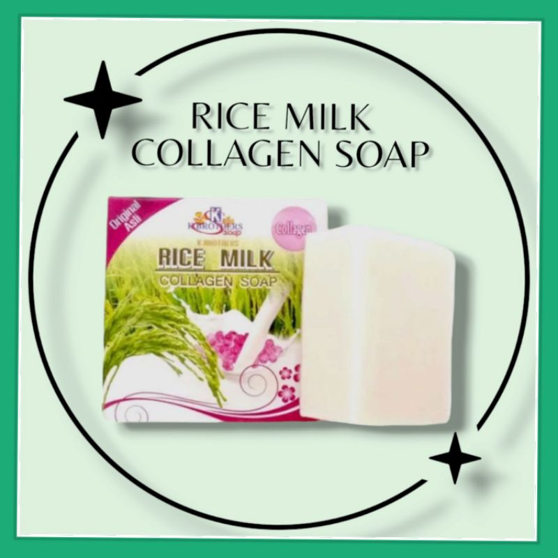 RICE MILK COLLAGEN SOAP ORIGINAL SABUN SUSU BERAS KOLAGEN Shopee Malaysia
