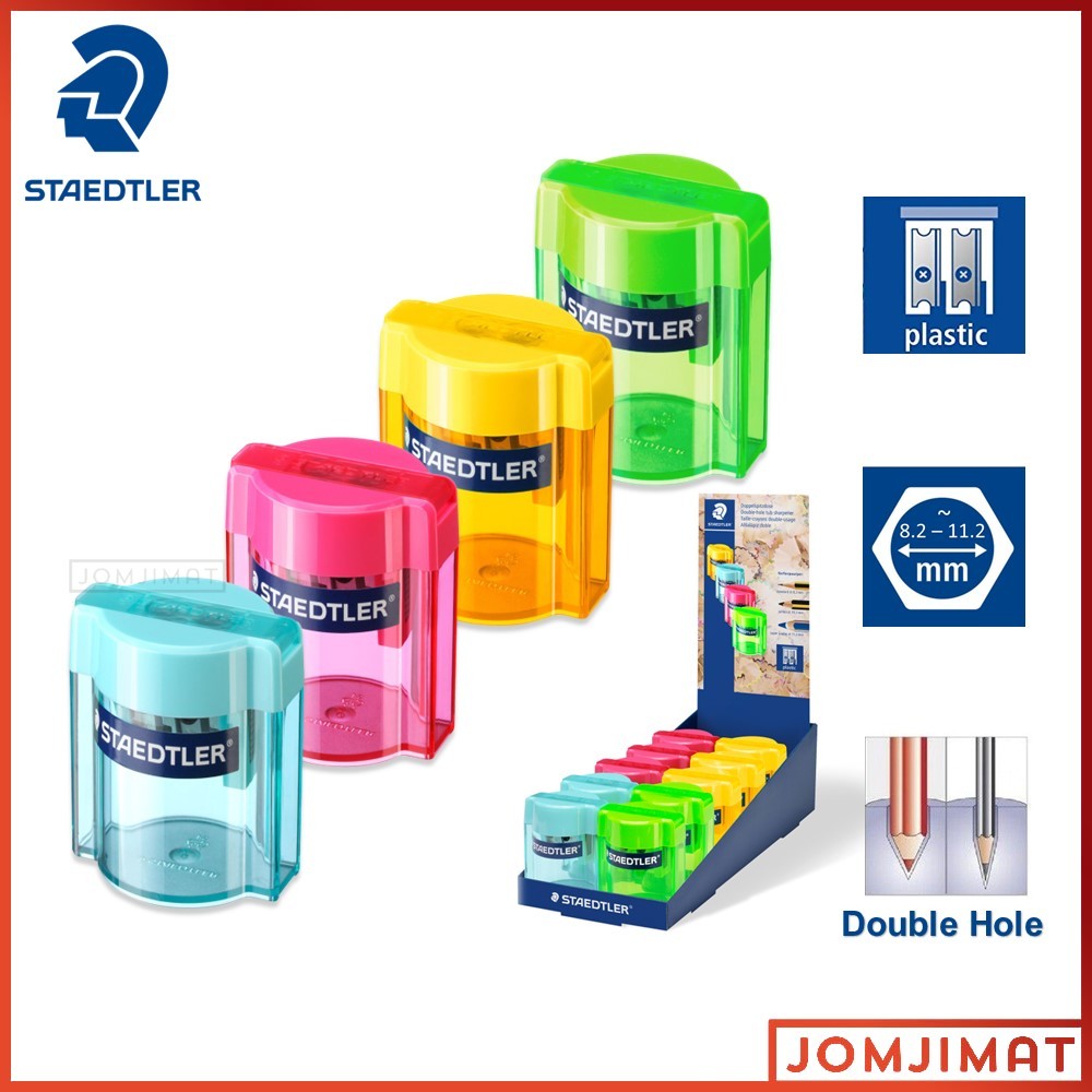 Staedtler Double-hole Container Tub Sharpener 513 006 / Taille-crayons ...