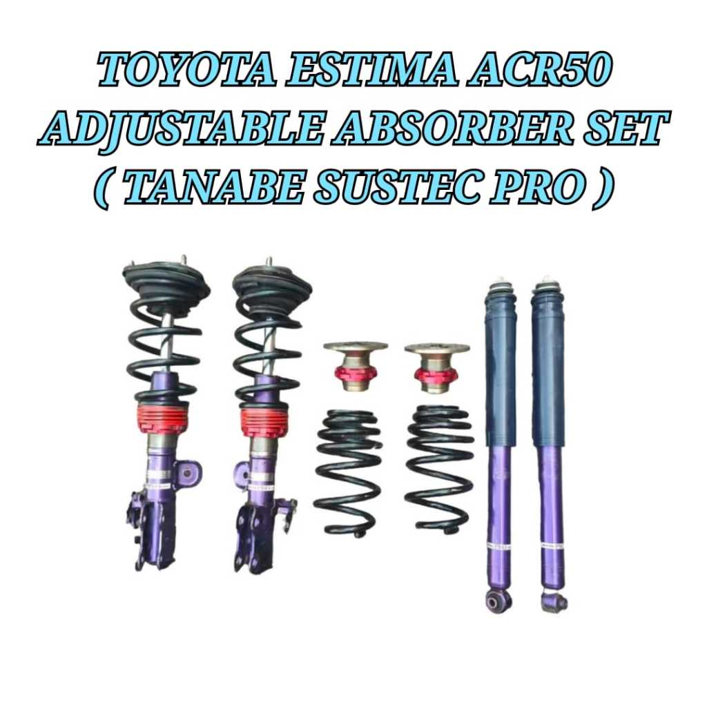 Tanabe Sustec Pro S-0C Coilover Kit 2012-2013 Toyota Yaris