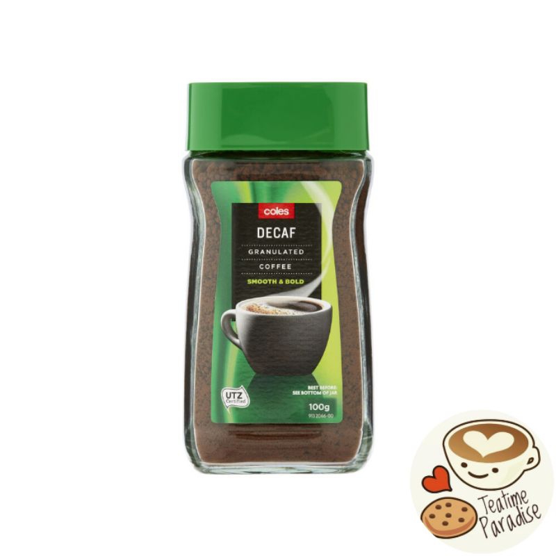 Coles Decaf Instant Coffee 100g | Shopee Malaysia