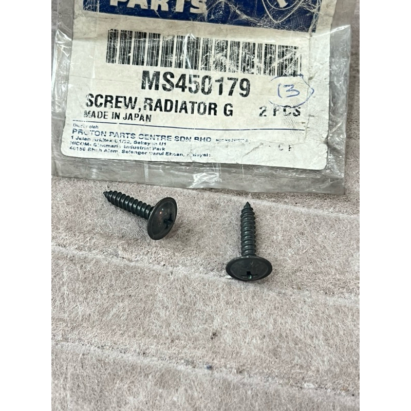 Original Proton Wira SCREW TAPPING Radiator Grille Tapping 4x20 ...