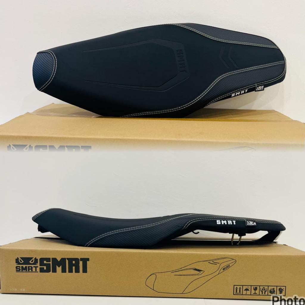 SMRT Leather Carbon Seat LC135 V1 V2-V7 V8 Y15 Y16 RS150 RSX 100% ...