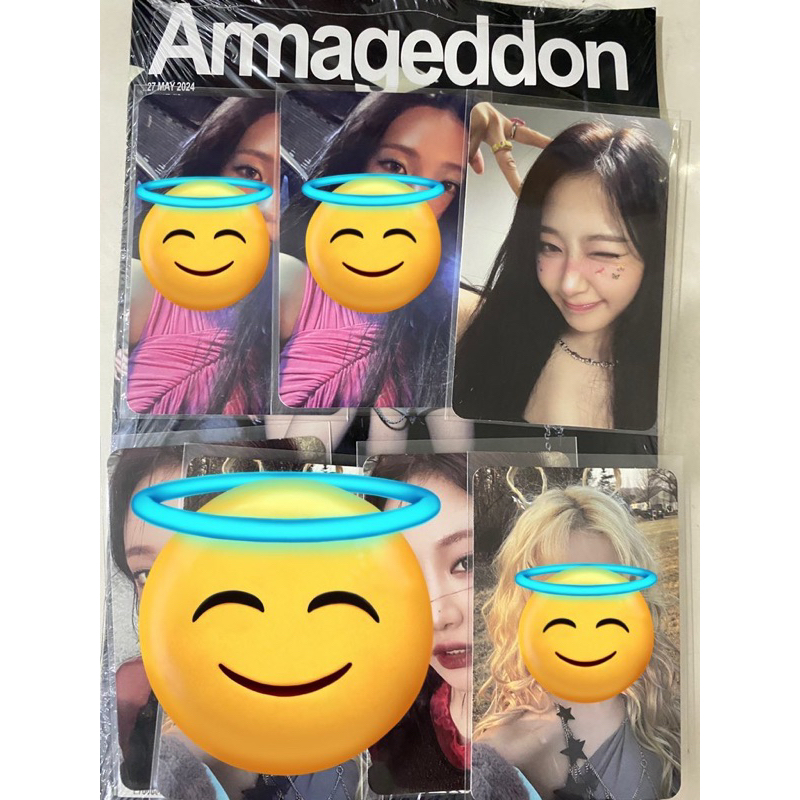 Aespa Armageddon Zine Version Album (Unsealed Full Set with Photocard