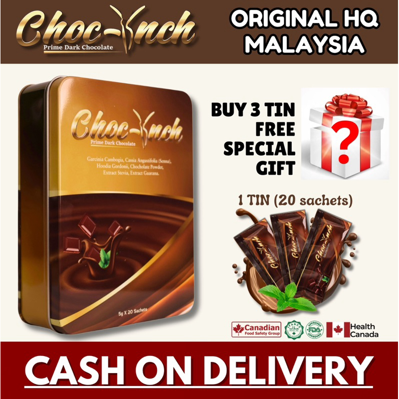 Choc Inch Prime Dark Chocolate (Coklat Kurus Viral) | Shopee Malaysia