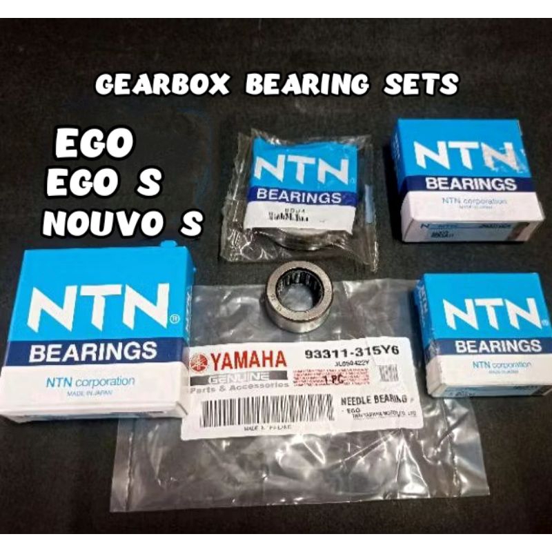 YAMAHA EGO EGO S NOUVO S GEARBOX BEARING SET NTN(NEEDLE BEARING ORI