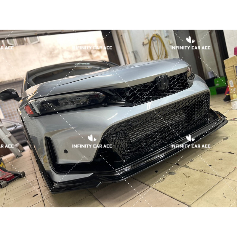Honda Civic FE Conver FL5 Type R Front Bumper Bodykit No Paint | Shopee ...