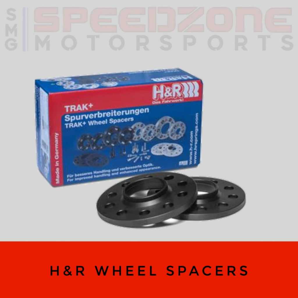 H&R 2075725 H&R Wheel Spacers 10mm 5x120 - Hub 72.5mm - Bolt size M12x1.5 - BMW/Mini - Black