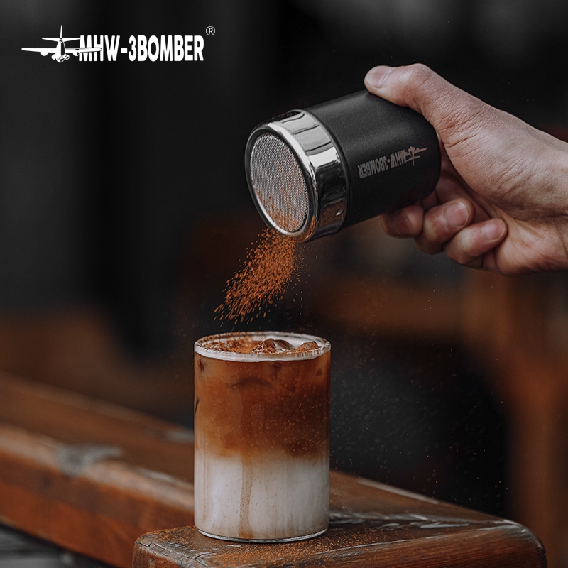 MHW-3BOMBER Coffee Siever - 150ml Sprinkle Powder for Flawless Coffee ...