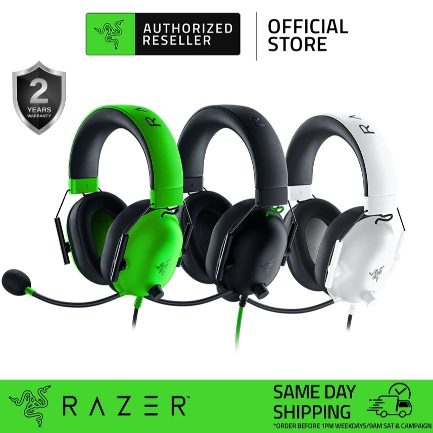 Razer BlackShark V2 X Headphone Gaming Headset Razer Blackshark V2 ...