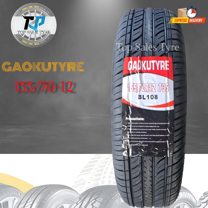 155 70 12 tyre tayar baru utk kereta kancil viva(2024) | Shopee Malaysia