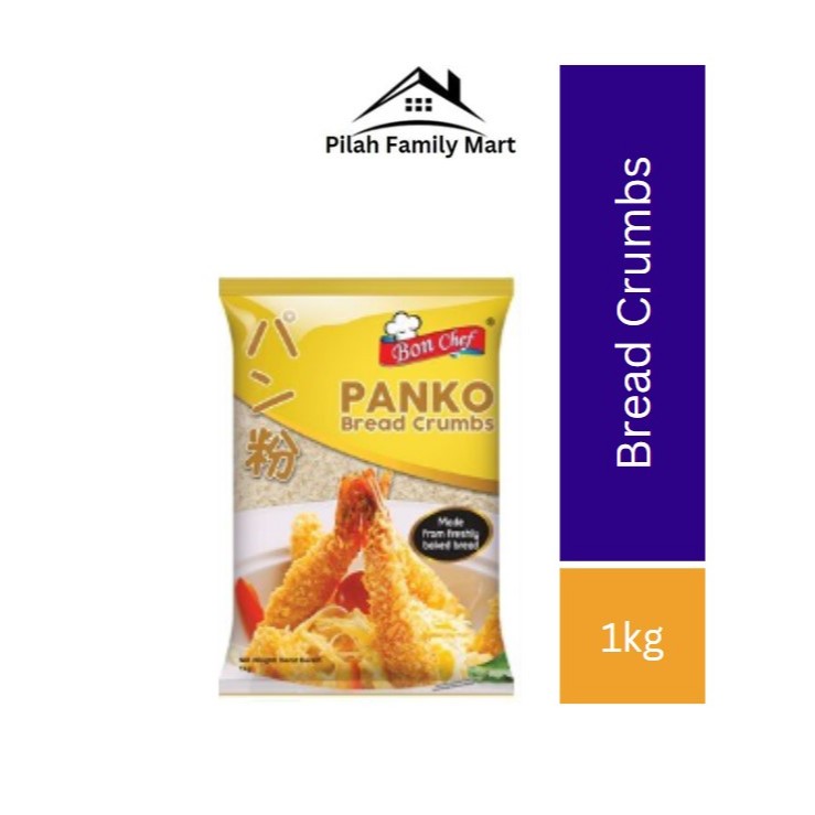 BON CHEF Panko Japanese Bread Crumbs Serbuk Roti 1KG | Shopee Malaysia