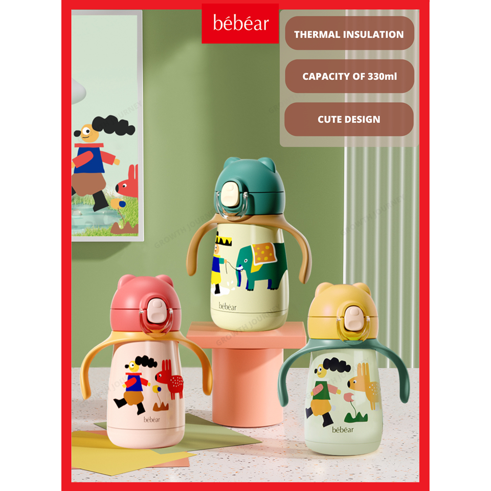 Bebear Baby Thermal Bottle High-Quality Stainless-Steel Kid Thermal ...