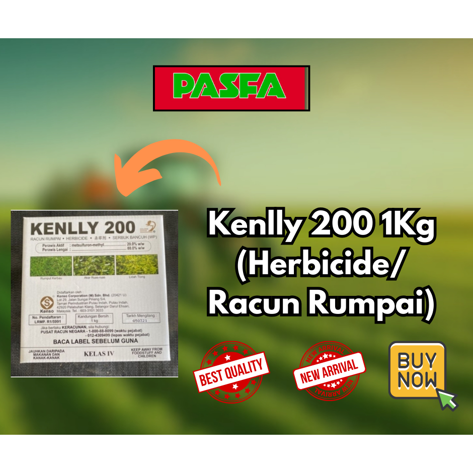Racun Rumpai Kelly 200 1Kg (Herbicide/ Racun Rumpai) | Shopee Malaysia