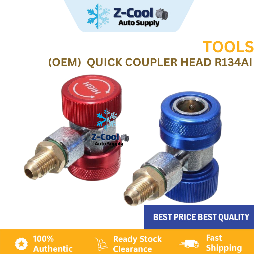 R134a Quick Coupler Adaptor For Car AirCond System | Shopee Malaysia