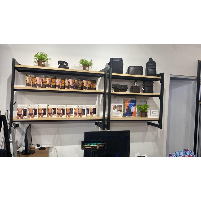 OPPA C STAND WALL W/4LEVEL MELAMINE BOARD/ OPPA C STAND WALL W/3LEVEL ...