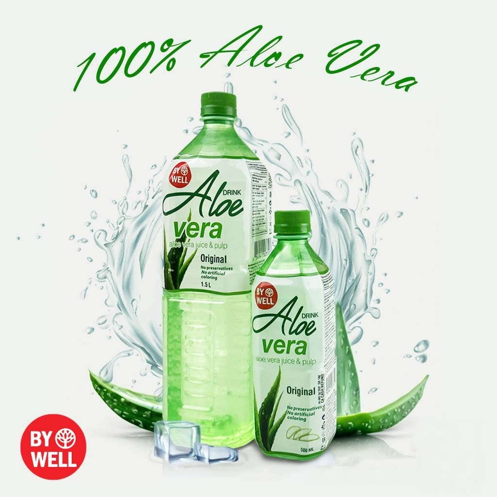 BYWELL ALOE VERA JUICE & PULP - ORIGINAL 500ml or 1500ml | Shopee Malaysia
