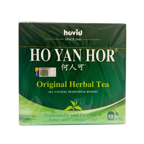 Ho Yan Hor Original Herbal Tea Relief of Fever and Cold (10 x 6g) Exp ...