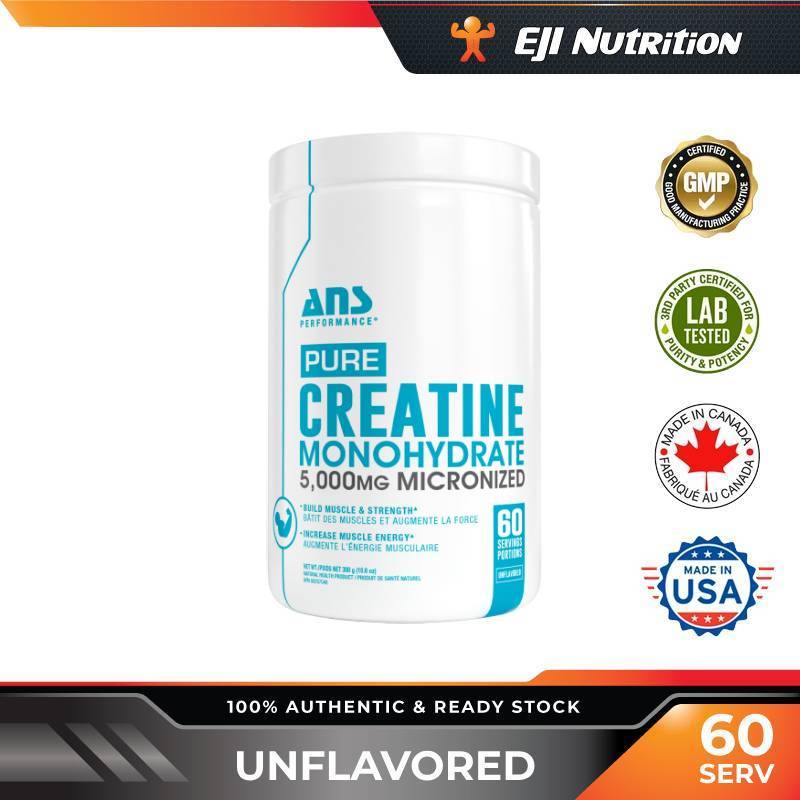 ANS Performance Creatine Monohydrate, 300g - Unflavored | Shopee Malaysia